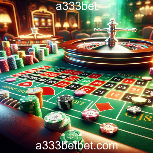 A Emoção da Roleta no A333Bet: Descubra o Mundo dos Jogos de Cassino